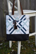 The Bag That Started It All (Geometric Blue/Gray)