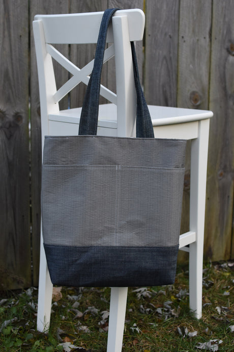 The Bag That Started It All (Sage and Denim)