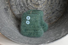 Crocheted & Felted Baby Booties